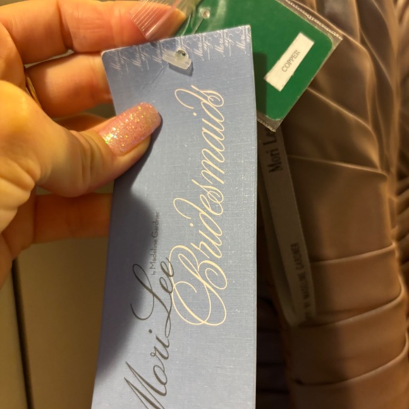 Mori Lee Elegant Brown Wedding Dress - Picture 4 of 6